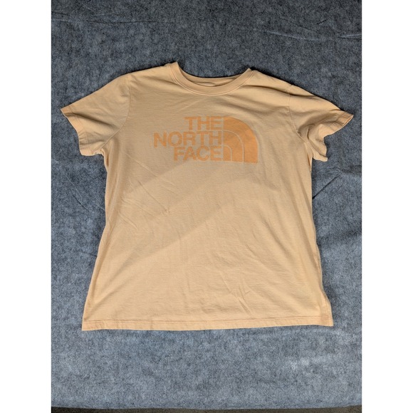 The‎ North Face Womens Peach Logo T Shirt Tee Size XL - Picture 2 of 7